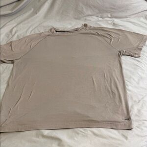 Men's Beige Short Sleeve Tee